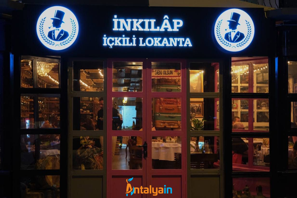 Antalya En Iyi Meyhane: İnkılap İçkili Lokanta